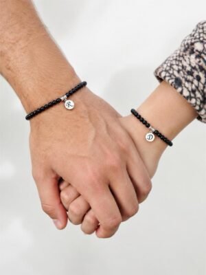 Set Bratari Cuplu Onix Initiale