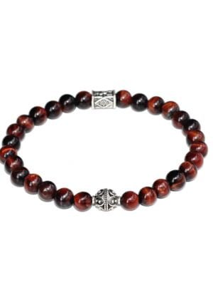 Bratara Barbati Ochi de Taur Elemente Argint